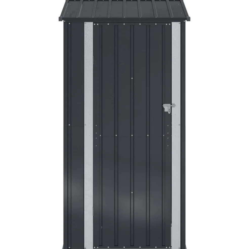 vidaXL Tuinhuisjes Antraciet 103 x 74 x 200 cm Metaal