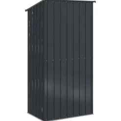 vidaXL Tuinhuisjes Antraciet 103 x 74 x 200 cm Metaal