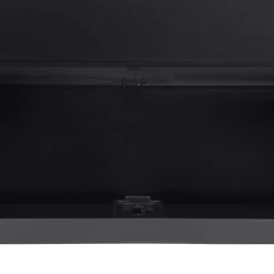 vidaXL Tuinkast 65x37x85 cm polypropeen zwart