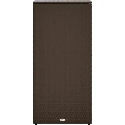 vidaXL Tuinkast 50x55x115 cm poly rattan bruin