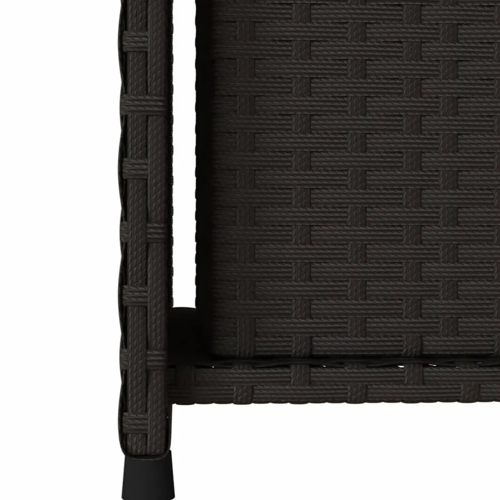 vidaXL Tuinkast 50x55x115 cm poly rattan zwart