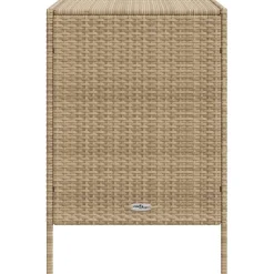 vidaXL Tuinkast 55x59x80 cm poly rattan beige