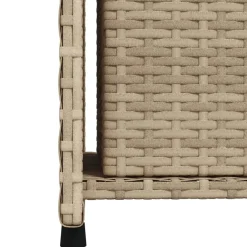 vidaXL Tuinkast 50x55x115 cm poly rattan beige