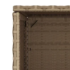vidaXL Tuinkast 50x55x115 cm poly rattan beige