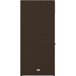vidaXL Tuinkast 55x55x111 cm poly rattan bruin