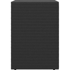 vidaXL Tuinkast Zwart 100x55,5x80 cm Poly Rattan