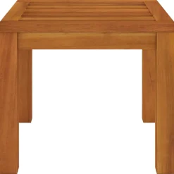 vidaXL Tuinkrukjes 2 st met kussens 40x40x34 cm massief acaciahout