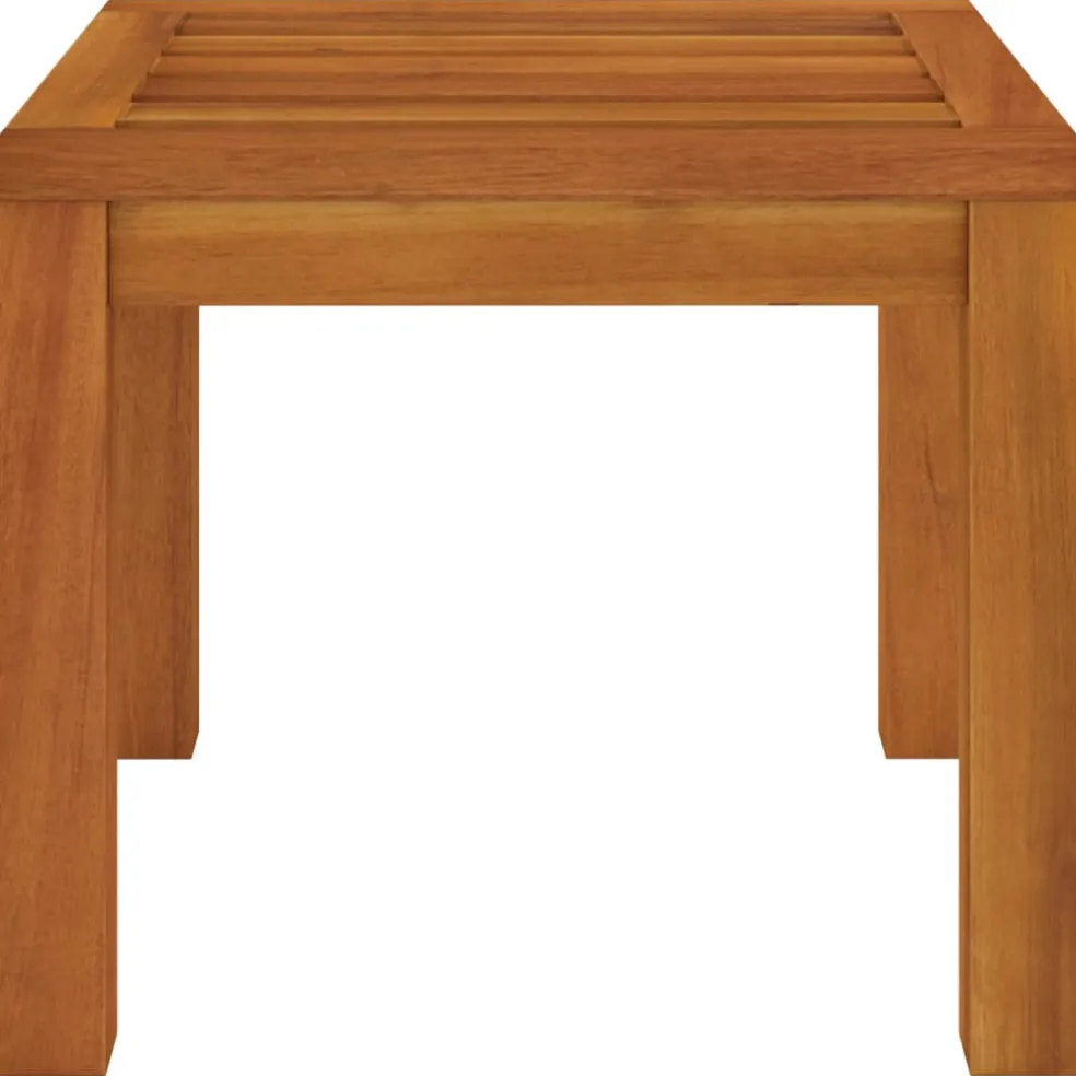 vidaXL Tuinkrukjes 2 st met kussens 40x40x34 cm massief acaciahout