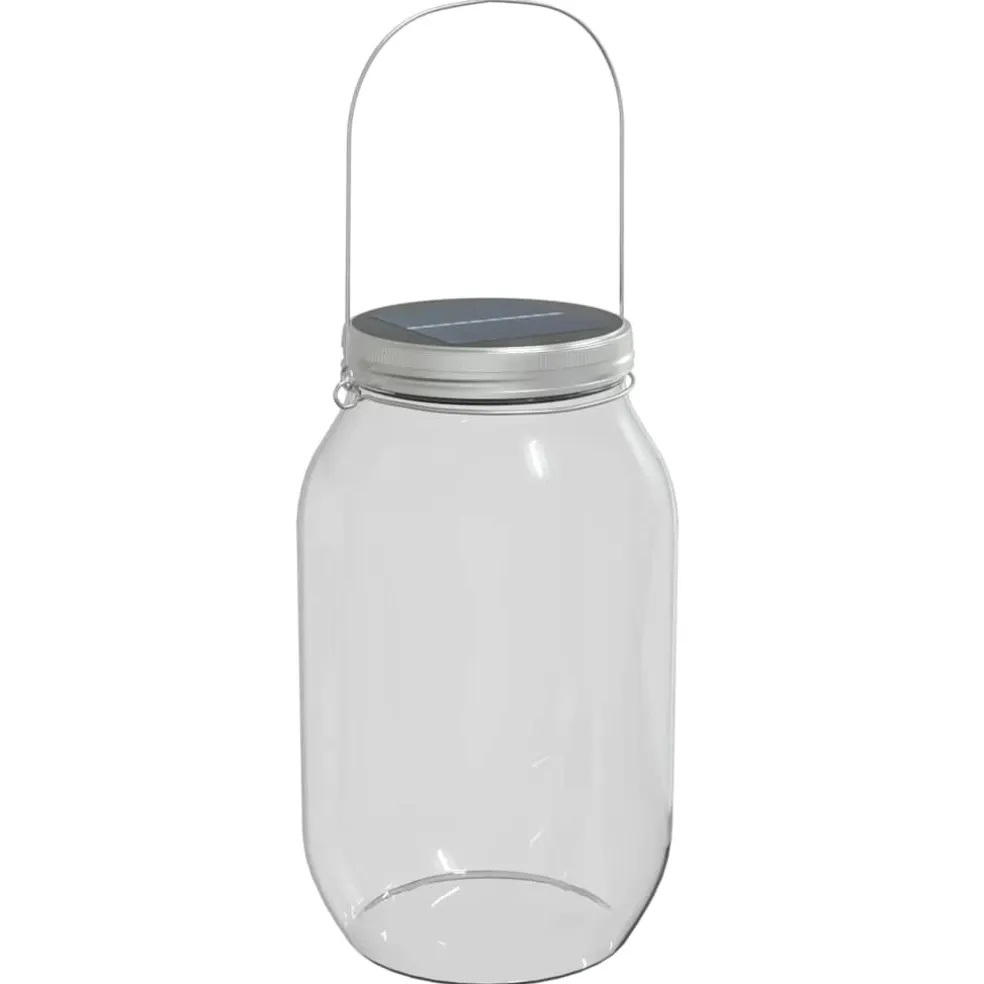 vidaXL Tuinlantaarns 12 st glas warmwit