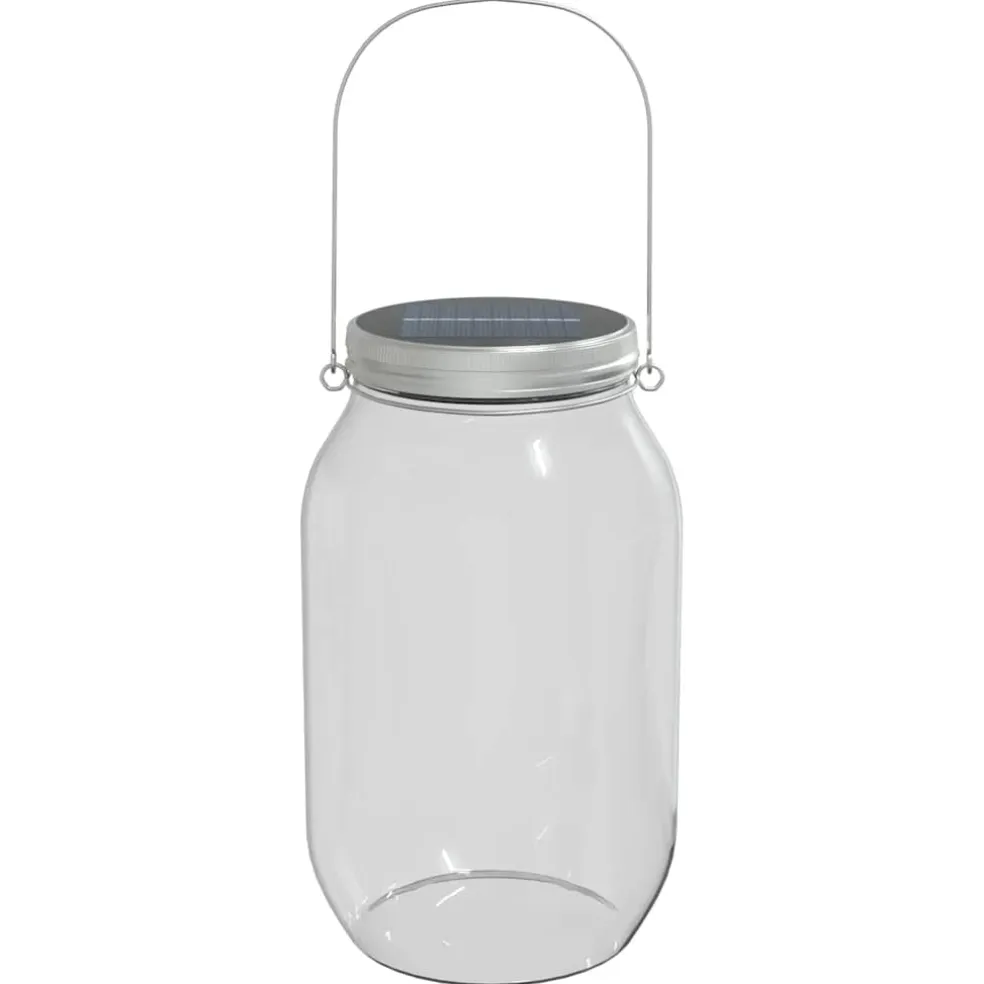 vidaXL Tuinlantaarns 12 st glas warmwit