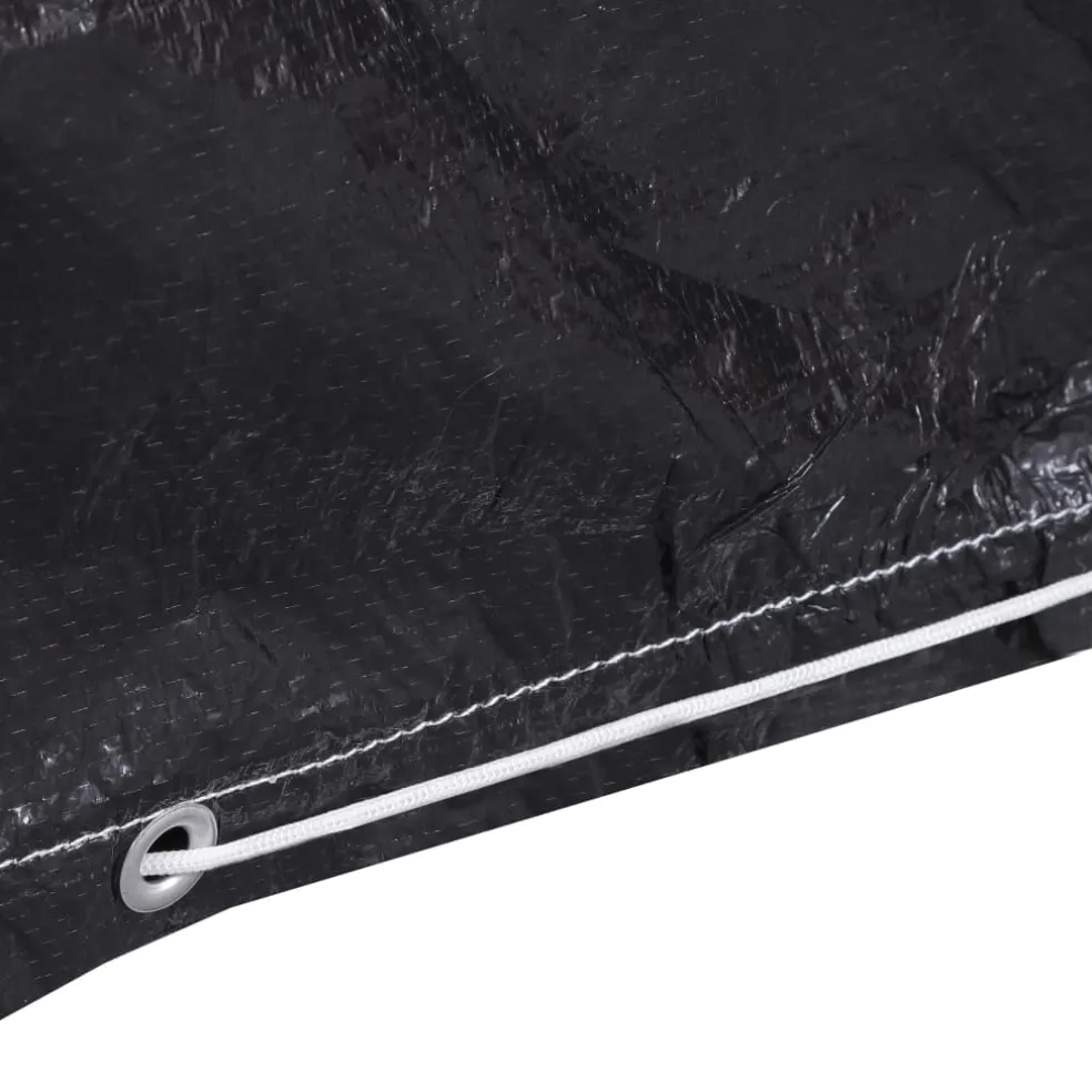 vidaXL Tuinmeubel-/barbecuehoes met 6 oogjes 170x90x60 cm