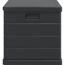 vidaXL Tuinopslagdoos Kunststof 77,5 x 54,5 x 53 cm Antraciet