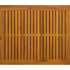 vidaXL Tuinopslagdoos 88 L Massief Acaciahout 60 x 50 x 56 cm Beige