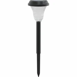 vidaXL Tuinpadverlichting 12 st solar met grondpennen wit