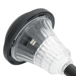 vidaXL Tuinpadverlichting 12 st solar met grondpennen wit