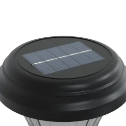 vidaXL Tuinpadverlichting 12 st solar met grondpennen wit