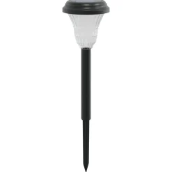 vidaXL Tuinpadverlichting 12 st solar met grondpennen wit