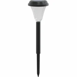 vidaXL Tuinpadverlichting 12 st solar met grondpennen wit