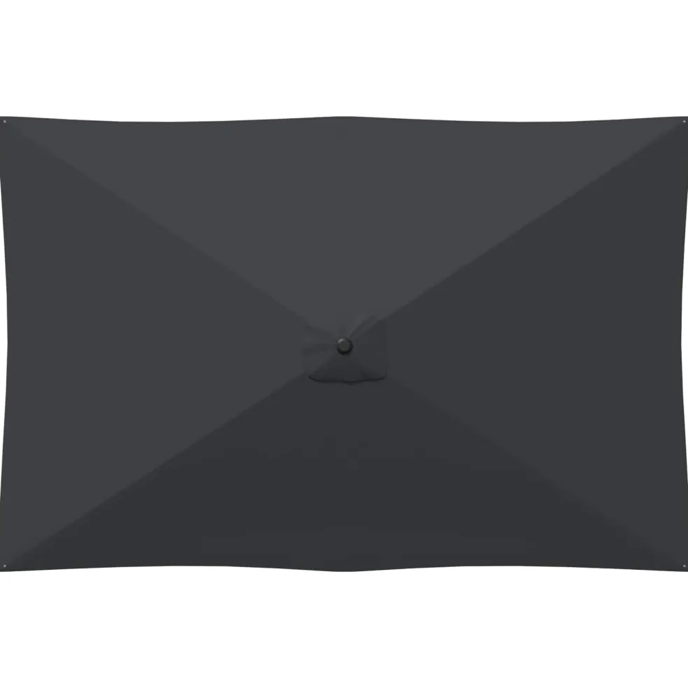 vidaXL Tuinparasol met Basis 200 x 300 cm Polyester Rechthoekig