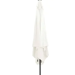 vidaXL Tuinparasol Zand 295 x 295 x 245 cm Polyester en staal