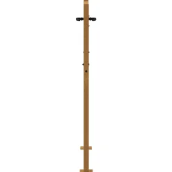 vidaXL Tuinpoort 100 x 150 cm Poedergecoat staal Zwart Vergrendelbaar