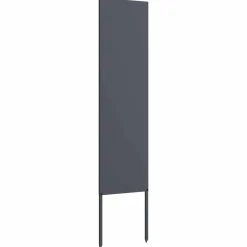 vidaXL Tuin Privacy Screen Antraciet 32 x 140 cm Koudgewalst staal