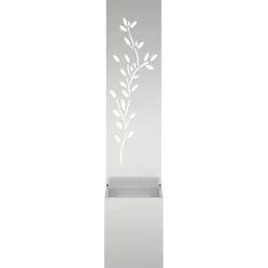 vidaXL Tuin Privacy Screen Bloemen Zilver 32 x 32 x 150 cm