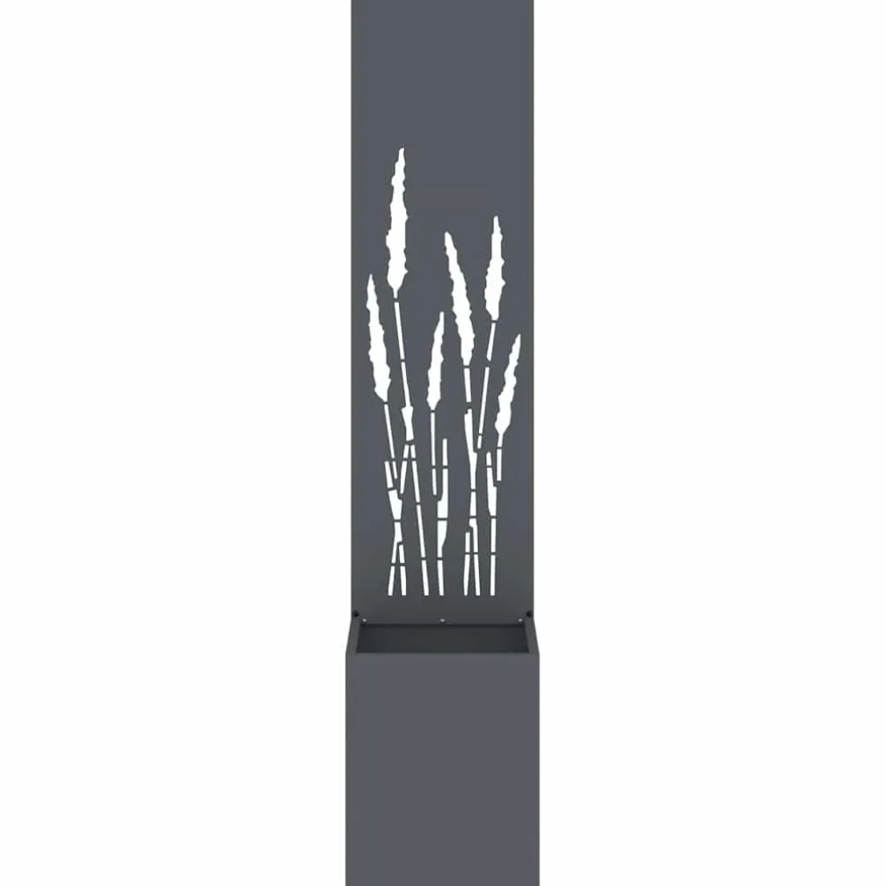 vidaXL Tuin Privacy Screen Fretwerk Antraciet 32 x 32 x 150 cm