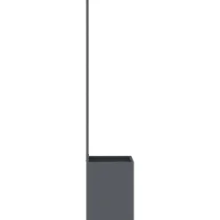 vidaXL Tuin Privacy Screen Fretwerk Antraciet 32 x 32 x 150 cm
