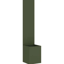 vidaXL Tuin Privacy Screen Fretwerk Olijfgroen 32 x 32 x 150 cm