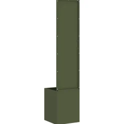 vidaXL Tuin Privacy Screen Fretwerk Olijfgroen 32 x 32 x 150 cm
