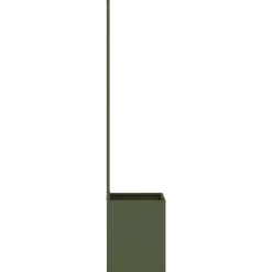 vidaXL Tuin Privacy Screen Fretwerk Olijfgroen 32 x 32 x 150 cm