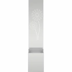 vidaXL Tuin Privacy Screen Fretwerk Zilver 32 x 32 x 150 cm
