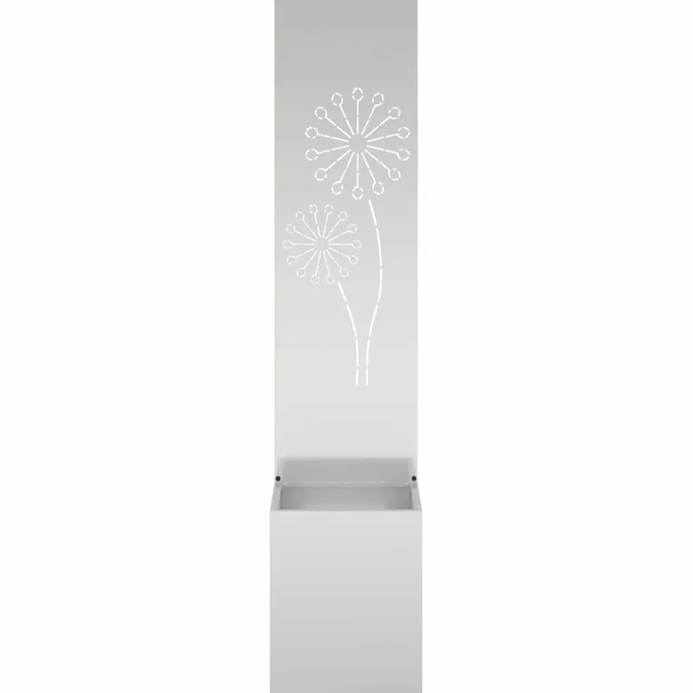 vidaXL Tuin Privacy Screen Fretwerk Zilver 32 x 32 x 150 cm