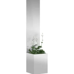 vidaXL Tuin Privacy Screen Fretwerk Zilver 32 x 32 x 150 cm