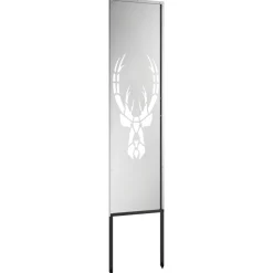 vidaXL Tuin Privacy Screen Zilver 32 x 140 cm Gegalvaniseerd staal
