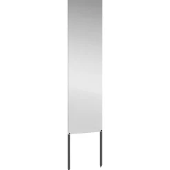 vidaXL Tuin Privacy Screen Zilver 32 x 140 cm Gegalvaniseerd staal