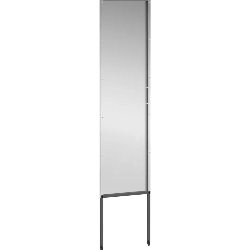 vidaXL Tuin Privacy Screen Zilver 32 x 140 cm Gegalvaniseerd staal