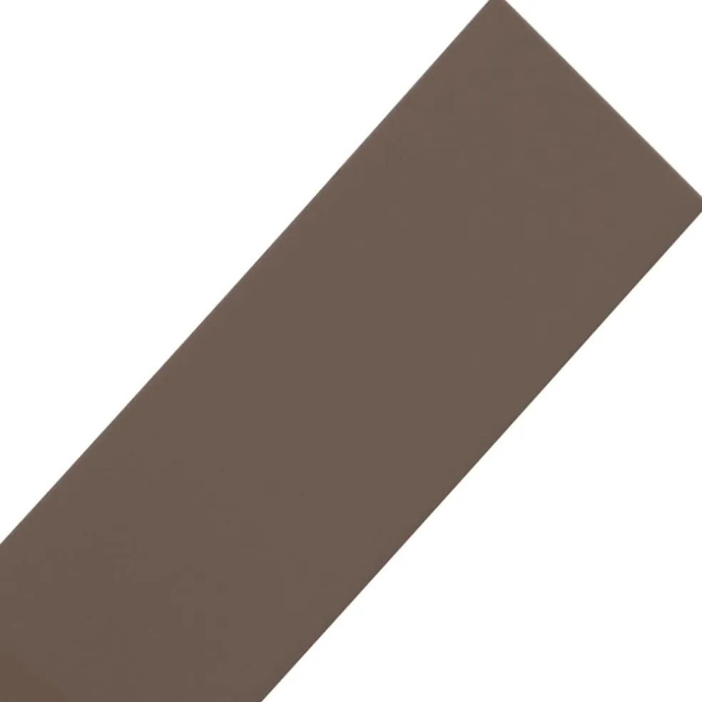 vidaXL Tuinrand 10 m 10 cm polyetheen bruin