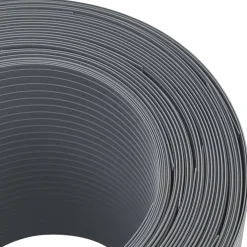 vidaXL Tuinschermen 10 st 252,5x19 m PVC grijs
