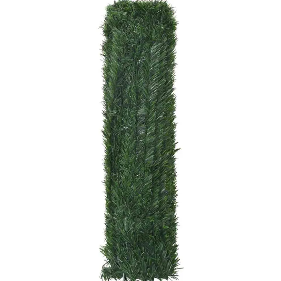 vidaXL Tuinscherm kunstgras 1x5 m groen