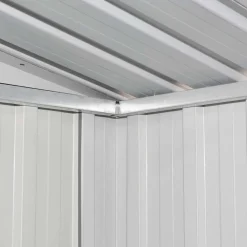 vidaXL Tuinschuur metaal groen