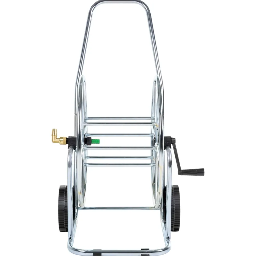 vidaXL Tuinslangkar voor 80 m 3/4" slang staal