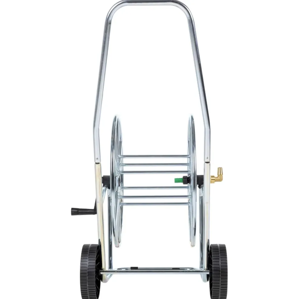 vidaXL Tuinslangkar voor 80 m 3/4" slang staal