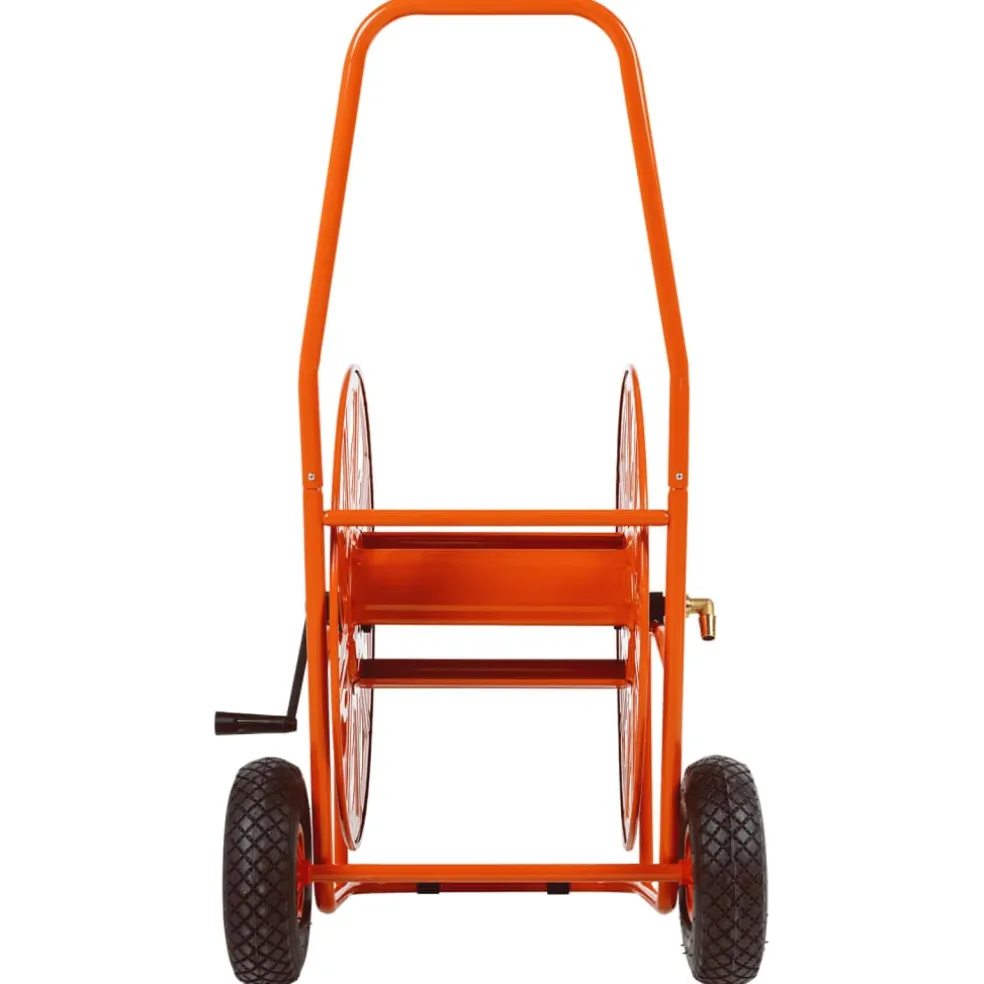 vidaXL Tuinslangkar voor 140 m 3/4" slang staal