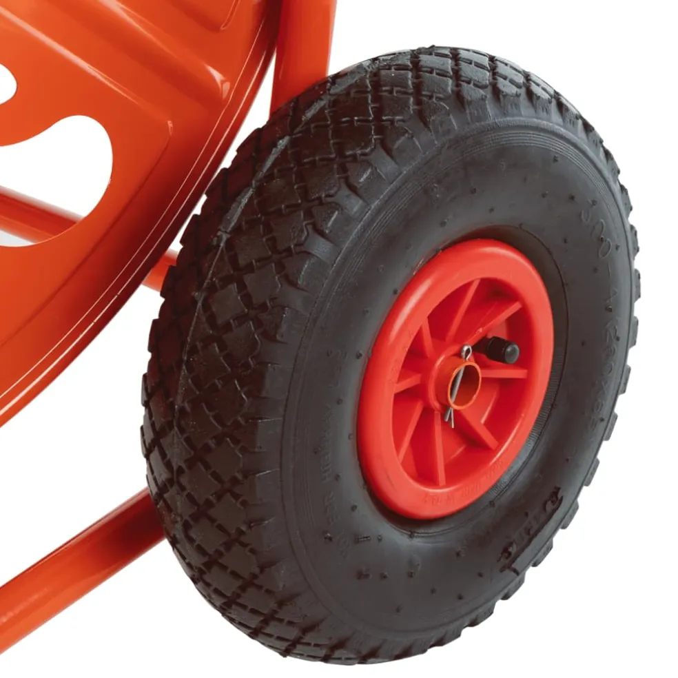 vidaXL Tuinslangkar voor 140 m 3/4" slang staal