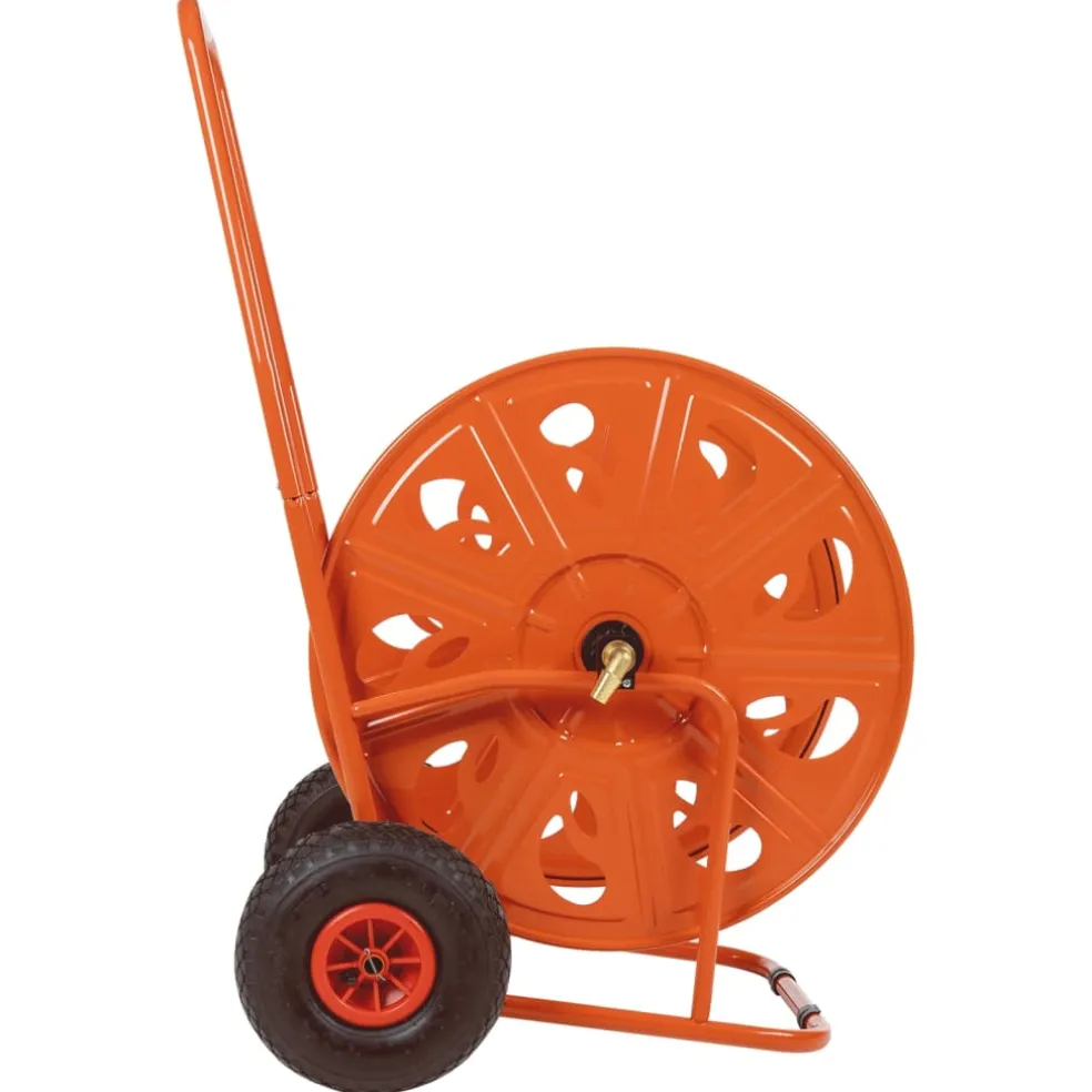 vidaXL Tuinslangkar voor 140 m 3/4" slang staal