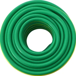 vidaXL Tuinslang 5-Lags Groen en Geel 1/2'' 10 m PVC