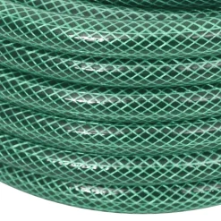 vidaXL Tuinslang met koppelingsset 0,5'' 10 m PVC groen