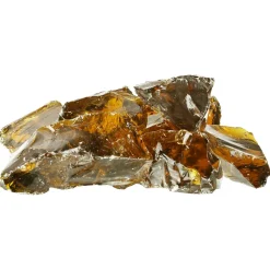 vidaXL Tuinstenen Bruin 12 cm Glas